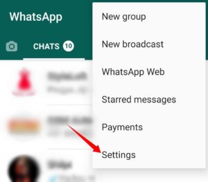 Hide Your Profile Picture on whatsapp