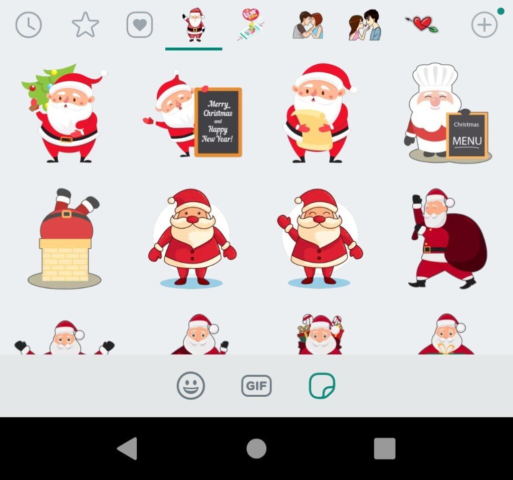 Christmas Stickers for Whatsapp - Visitfly