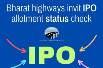 Bharat highways invit ipo allotment status check